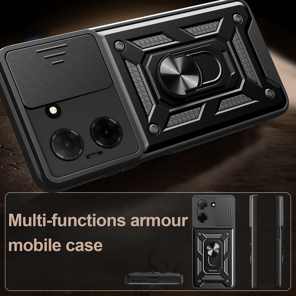 Θήκη για Honor 400 Smart 4G / X7d 4G / 400 Smart 5G, Techsuit, CamShield, Μπλε