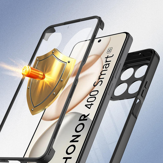 Θήκη για Honor 400 Smart 4G / X7d 4G / 400 Smart 5G, Techsuit, ColorVerse 360, Μαύρη