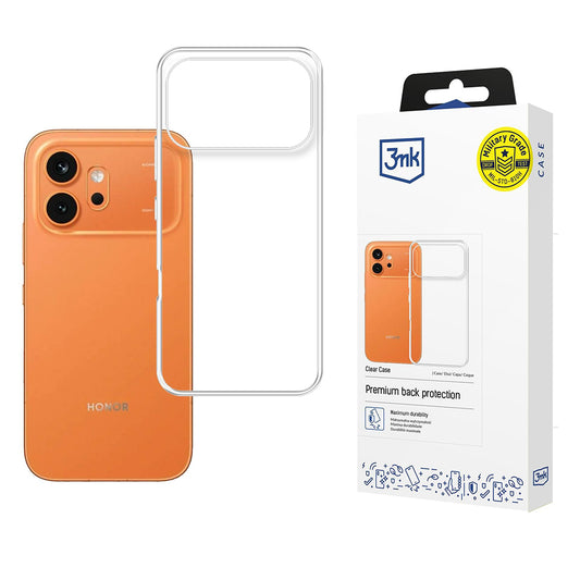 Θήκη για Honor 600, 3MK, Διαφανής, Διάφανη