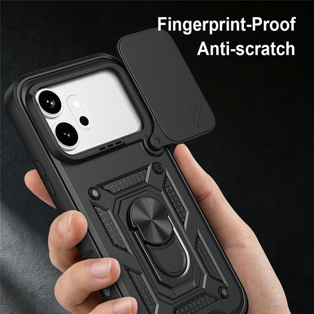 Θήκη για Honor 600, OEM, CamShield, Μαύρη