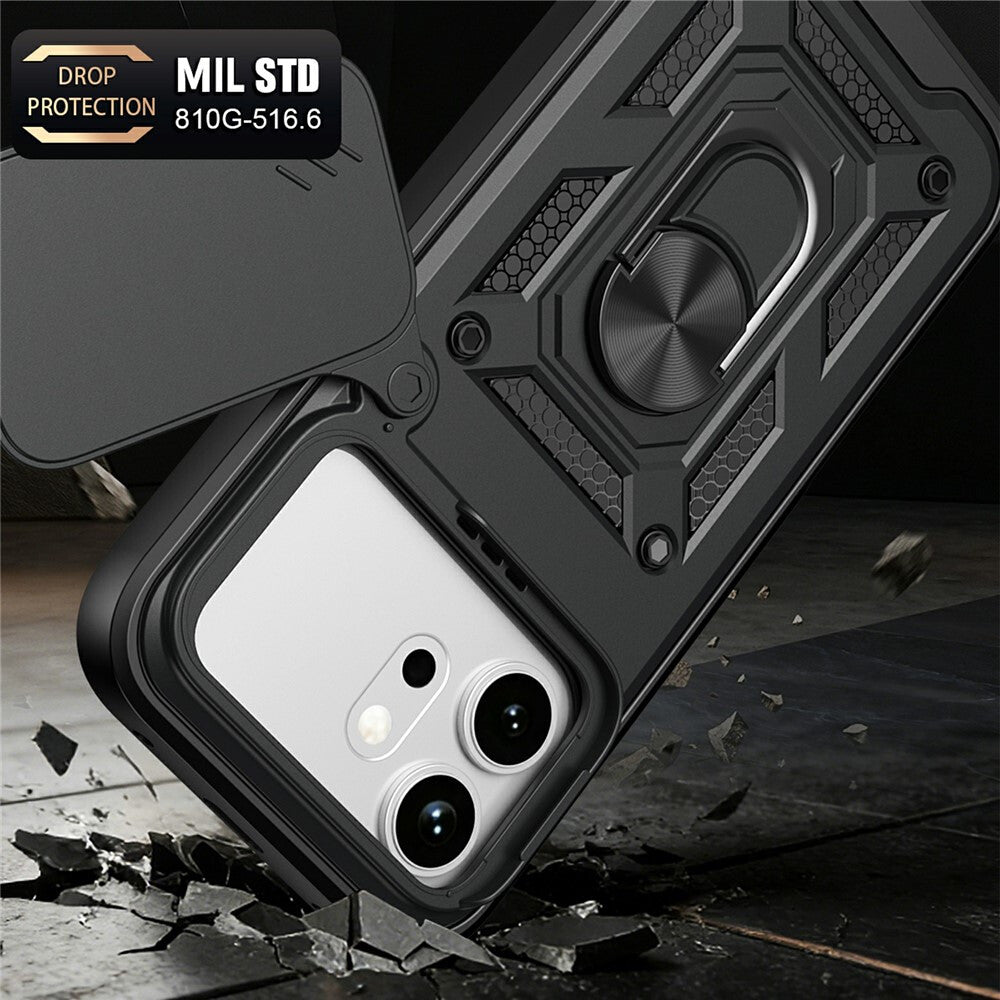 Θήκη για Honor 600, OEM, CamShield, Μαύρη