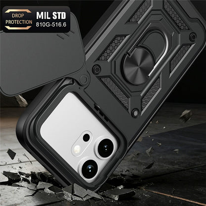 Θήκη για Honor 600, OEM, CamShield, Μαύρη