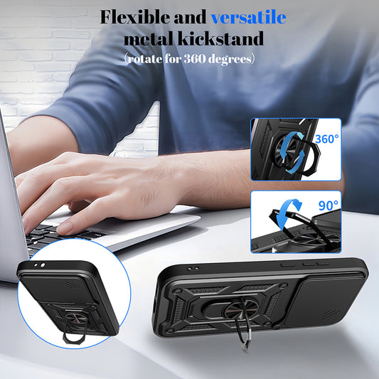 Θήκη για Honor 600 Lite, Techsuit, CamShield, Χρυσή