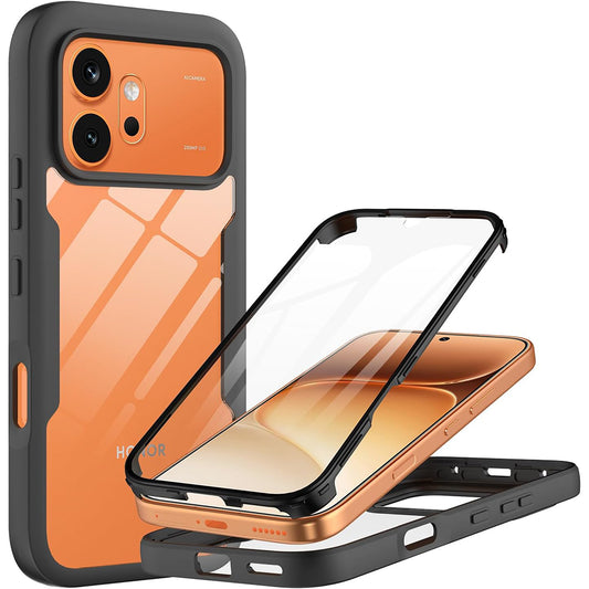 Θήκη για Honor 600 Pro / 600, Techsuit, ColorVerse 360, Μαύρο