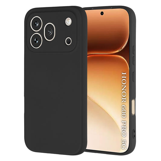 Θήκη για Honor 600 Pro, Techsuit, SoftFlex, Μαύρη