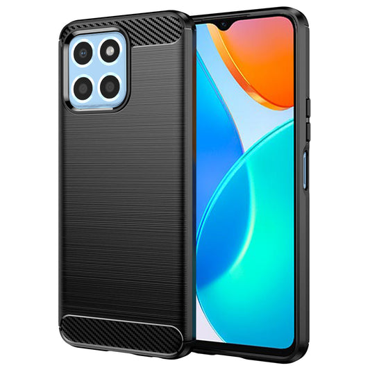 Θήκη για Honor 70 Lite / X6 / X8 5G, Techsuit, Carbon, Μαύρο