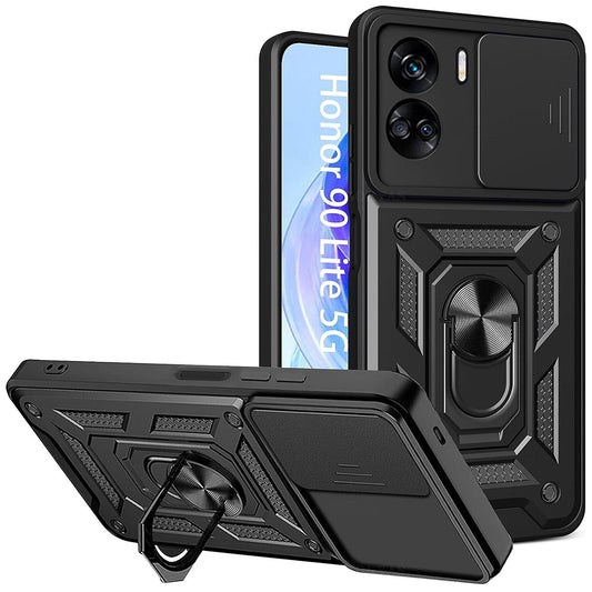 Θήκη για Honor 90 Lite, Techsuit, CamShield, Μαύρο