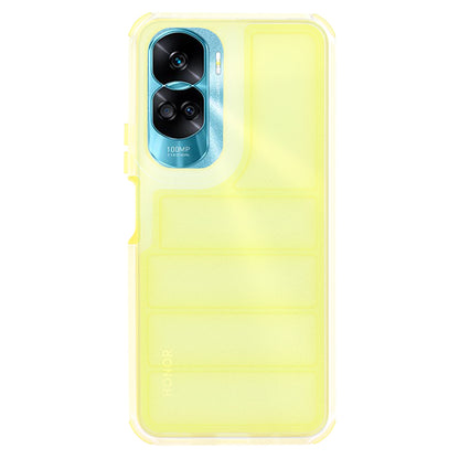 Θήκη για Honor 90 Lite, Techsuit, Wave Shield, Κίτρινη