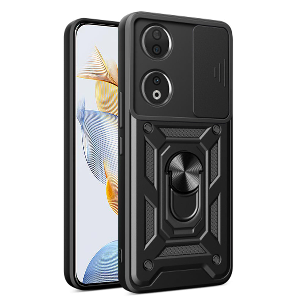 Θήκη για Honor 90, Techsuit, CamShield, Μαύρο