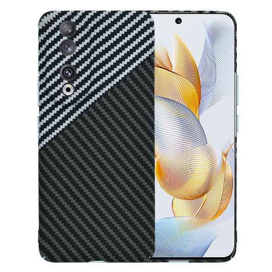 Θήκη για Honor 90, Techsuit, Carbonite FiberShell, Μαύρο Γκρι