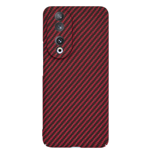 Θήκη για Honor 90, Techsuit, Carbonite FiberShell, Κόκκινο