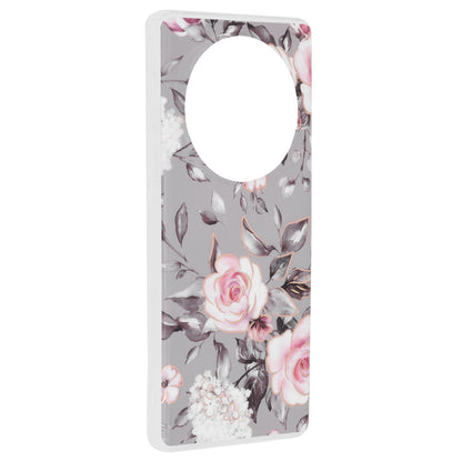 Θήκη για Honor Magic6 Lite, Techsuit, Marble, Γκρι