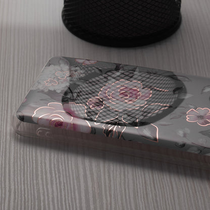 Θήκη για Honor Magic6 Lite, Techsuit, Marble, Γκρι