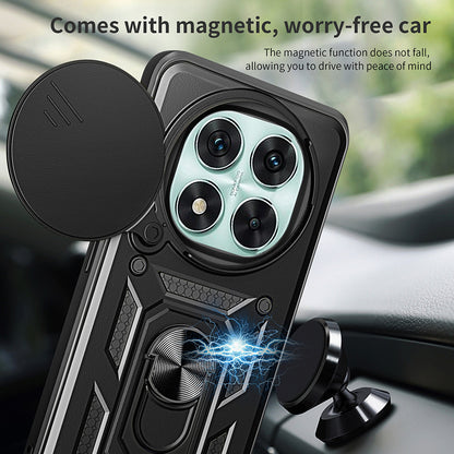 Θήκη για Honor Magic7 Pro, Techsuit, CamShield, Μαύρο