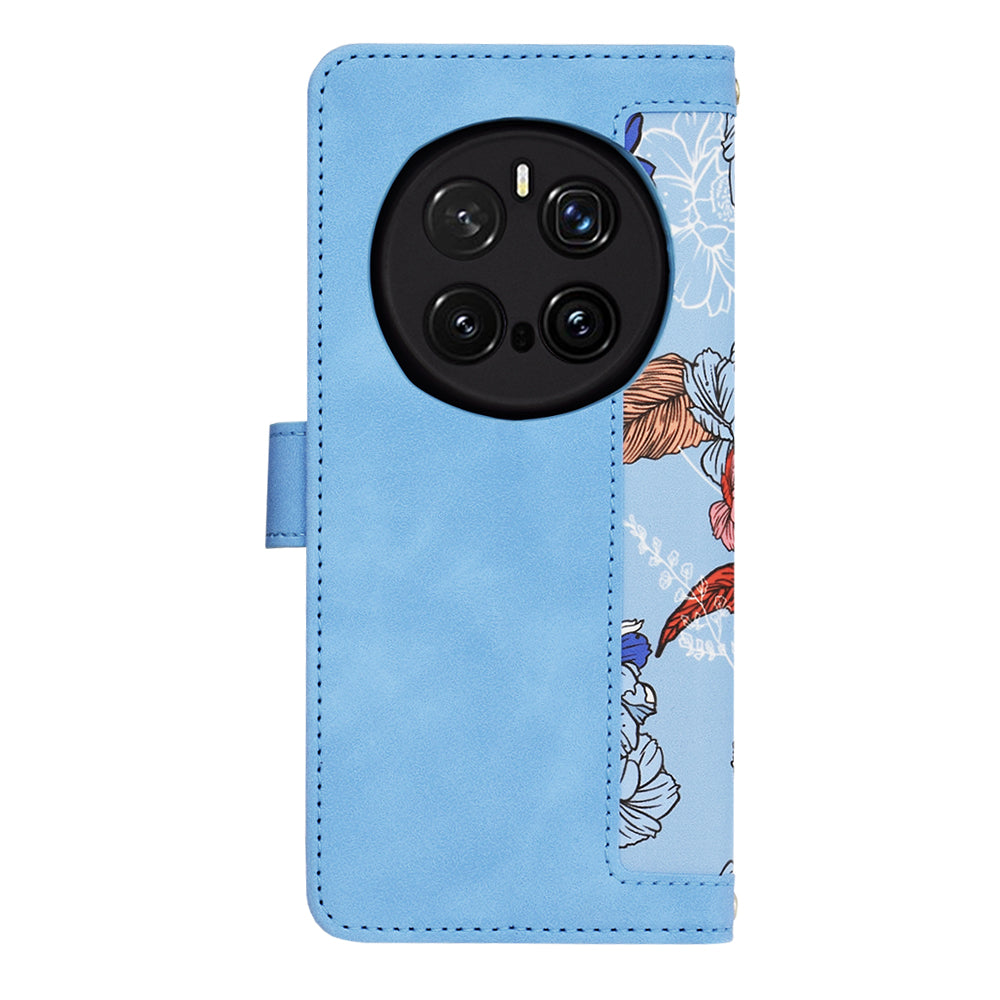 Θήκη για Honor Magic7 Pro, Techsuit, FlipCraft, Μπλε