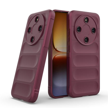 Θήκη για Honor Magic8 Lite, Techsuit, Magic Shield, Βυσσινί
