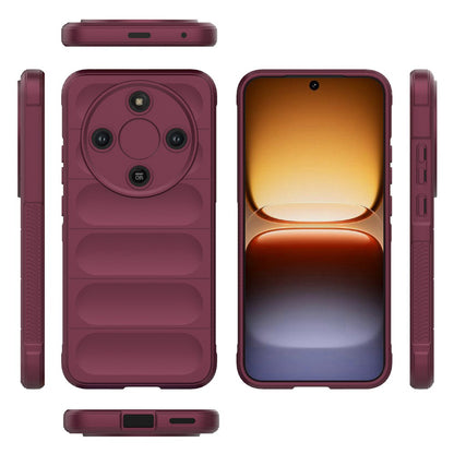 Θήκη για Honor Magic8 Lite, Techsuit, Magic Shield, Βυσσινί