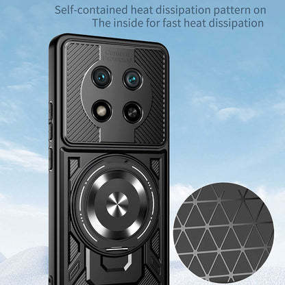 Θήκη για Honor Magic8 Lite, Techsuit, RuggedCam, Γκρι