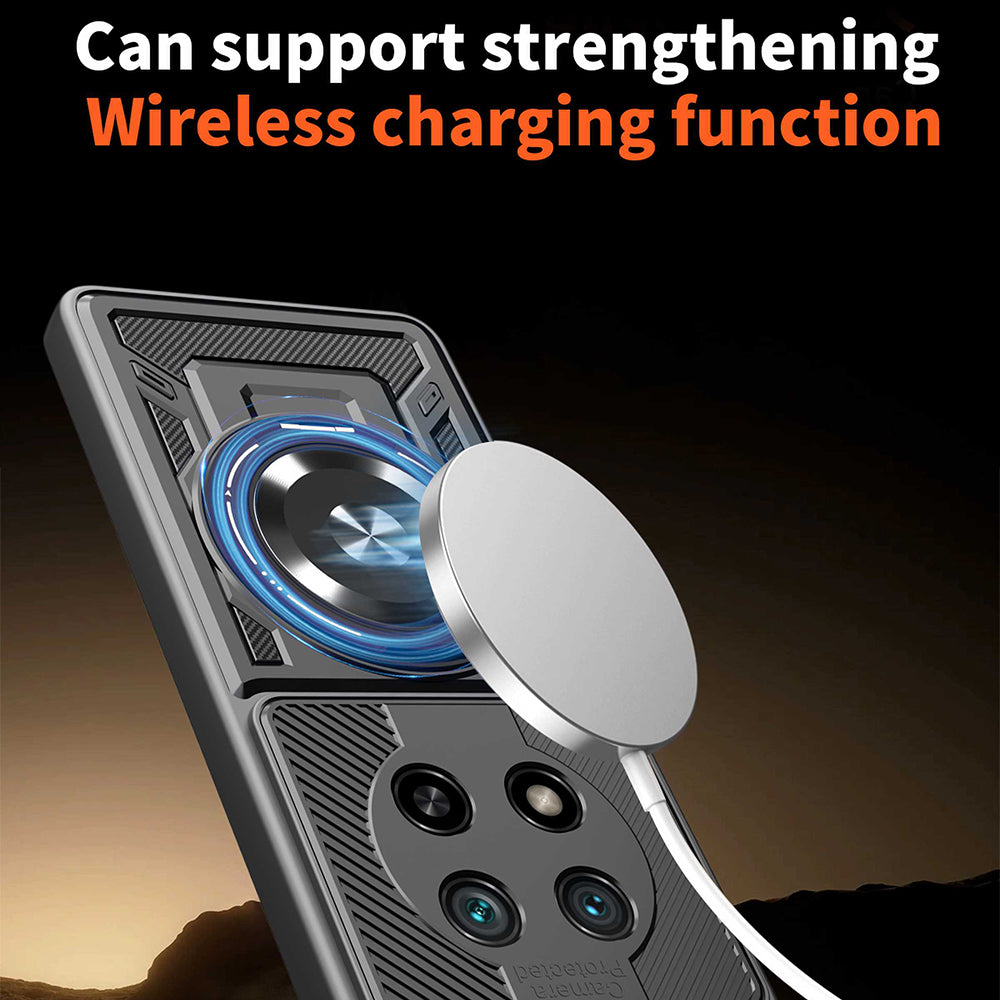 Case for Honor Magic8 Lite, Techsuit, RuggedCam, Purple