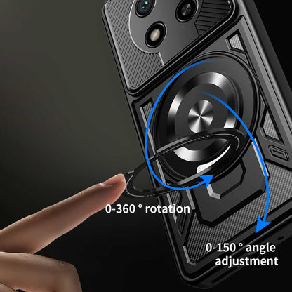 Θήκη για Honor Magic8 Lite, Techsuit, RuggedCam, Μαύρη