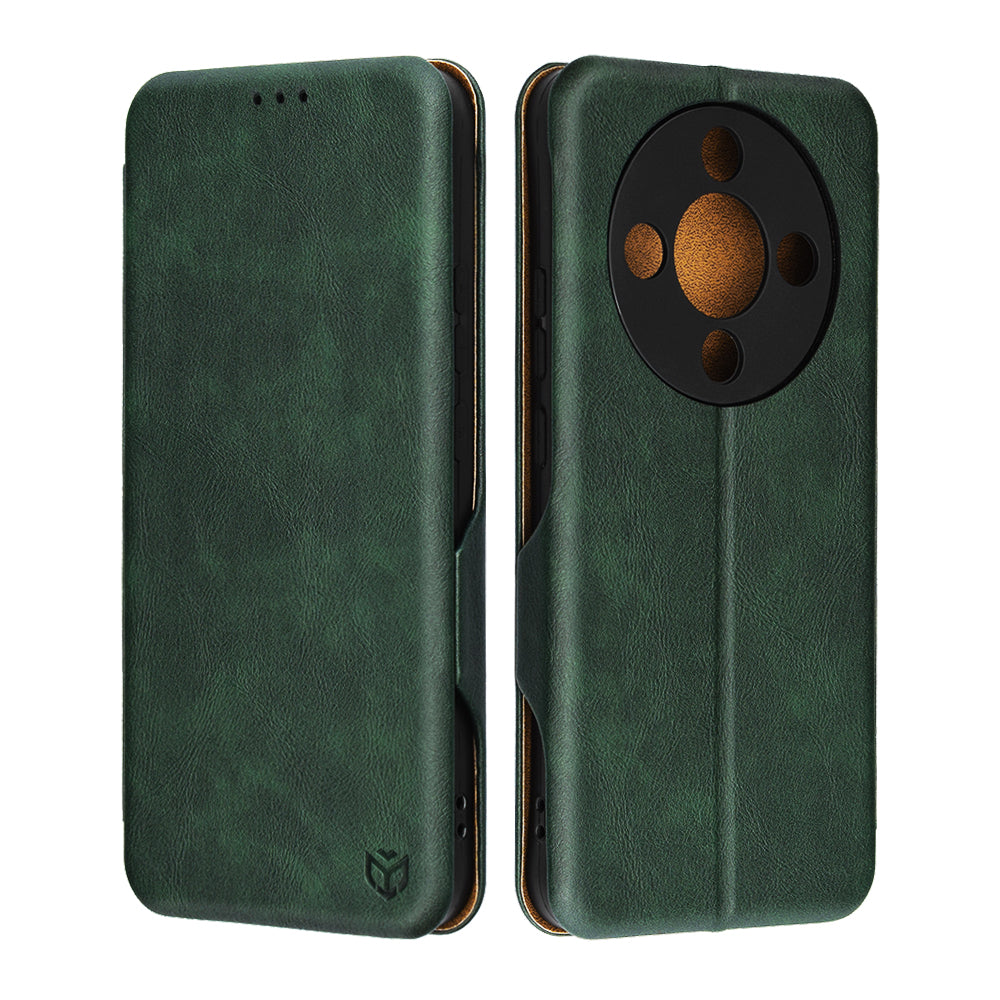 Θήκη για Honor Magic8 Lite, Techsuit, Safe Wallet Plus, Πράσινη