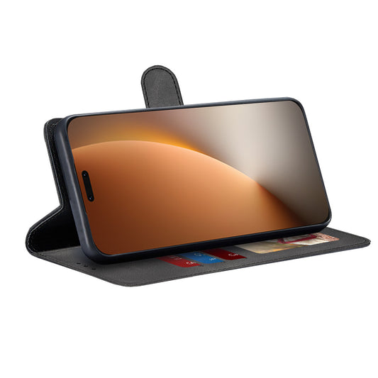 Θήκη για Honor Magic8 Pro, Techsuit, Diary Book, Μαύρη