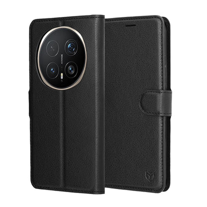 Θήκη για Honor Magic8 Pro, Techsuit, Leather Folio, Μαύρο