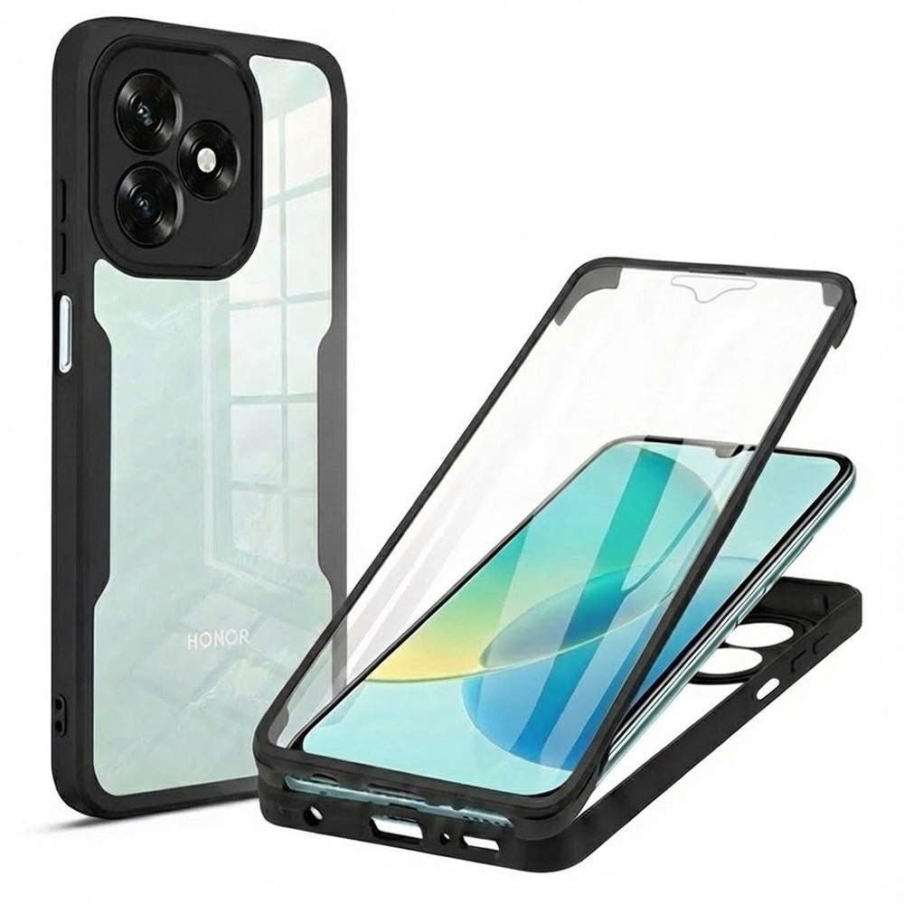 Θήκη για Honor X5c Plus, Techsuit, ColorVerse 360, Μαύρη