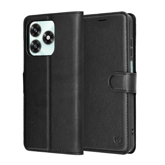 Θήκη για Honor X5c Plus, Techsuit, Leather Folio, Μαύρη