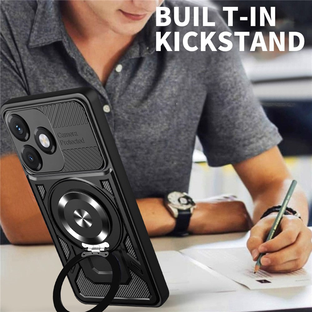 Θήκη για Honor X5c Plus, Techsuit, RuggedCam, Μωβ