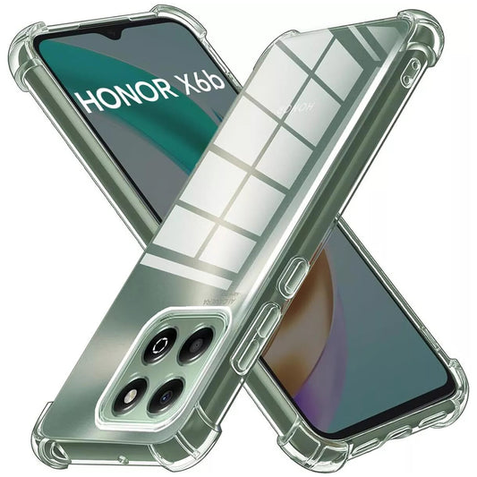Θήκη για Honor X6b, Techsuit, Ανθεκτική σε Κρούσεις Διαφανής, Διάφανη