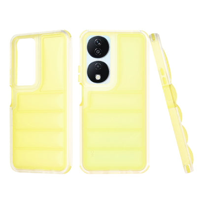 Θήκη για Honor X7b 5G / 90 Smart / X7b 4G, Techsuit, Wave Shield, Κίτρινη