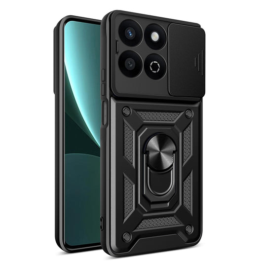 Θήκη για Honor X7c / 200 Smart, Techsuit, CamShield, Μαύρο