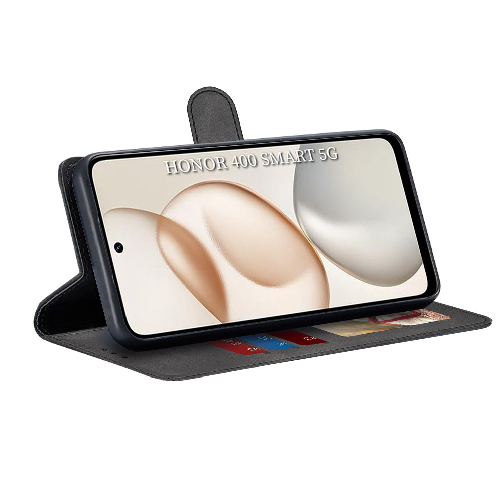 Θήκη για Honor 400 Smart 4G / X7d 4G, Techsuit, Diary Book, Μαύρη