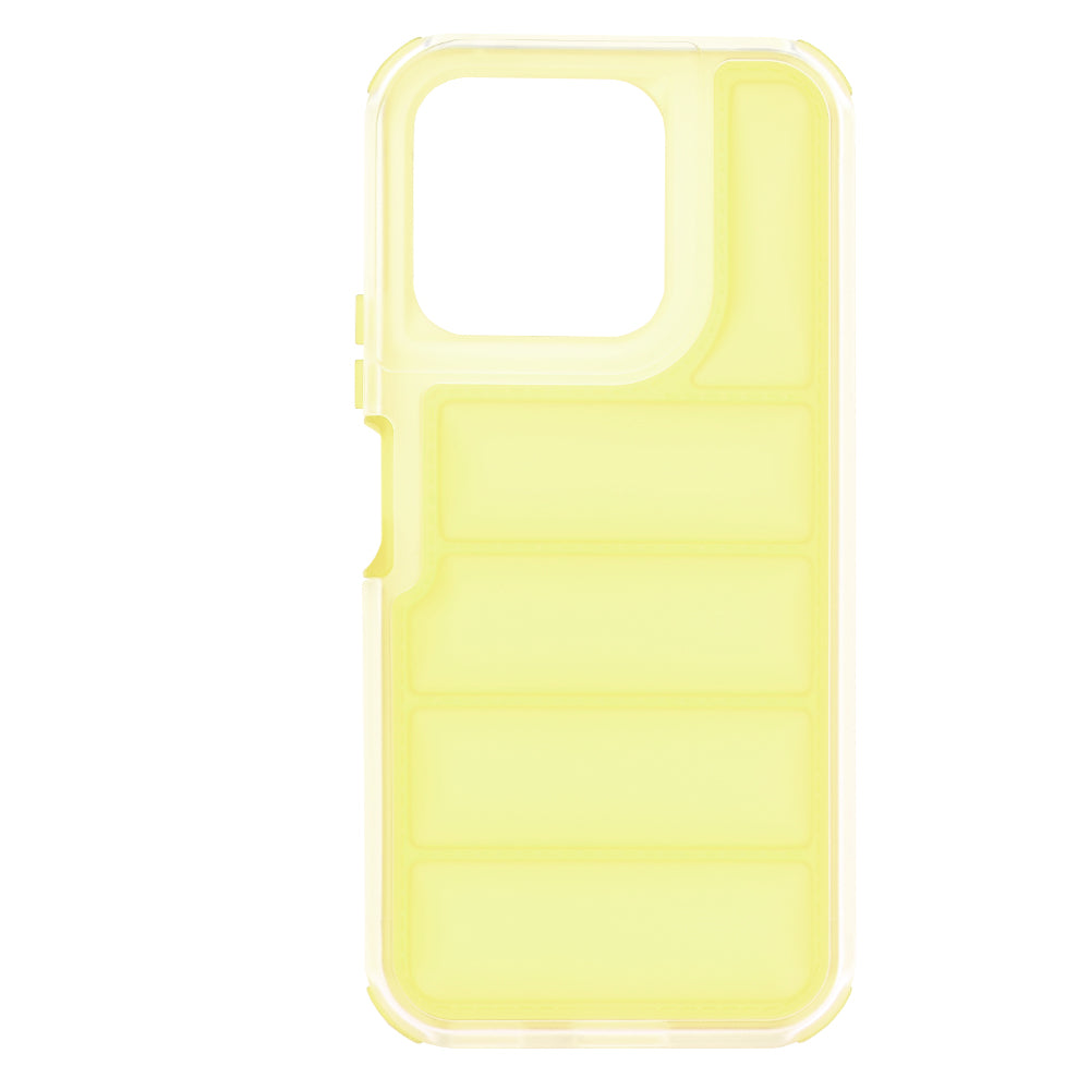 Θήκη για Honor X8b, Techsuit, Wave Shield, Κίτρινη