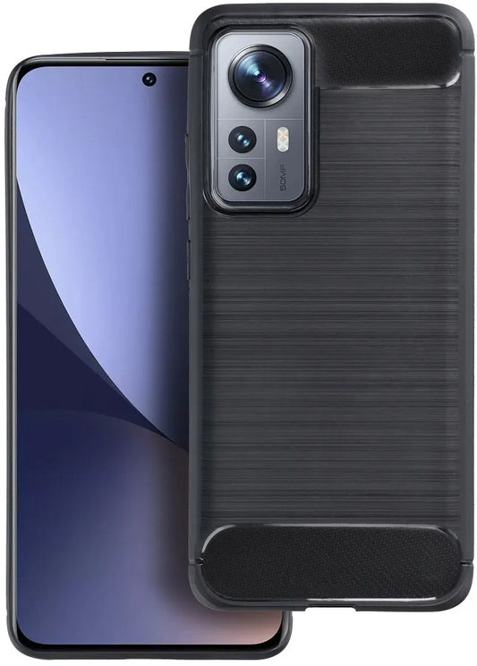 Θήκη για Honor X8c, OEM, Carbon, Μαύρη