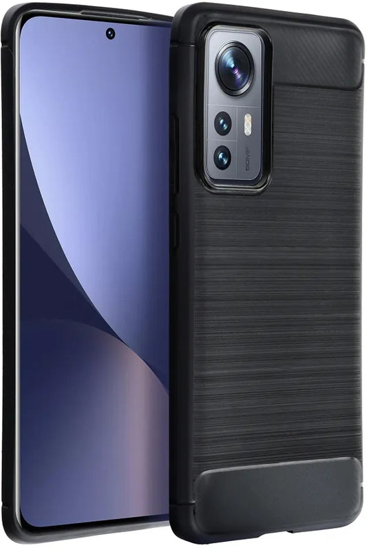Θήκη για Honor X8c, OEM, Carbon, Μαύρη
