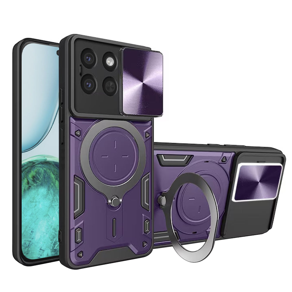 Θήκη για Honor X8c, Techsuit, CamGuard Pro, Μωβ