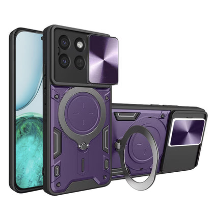 Θήκη για Honor X8c, Techsuit, CamGuard Pro, Μωβ