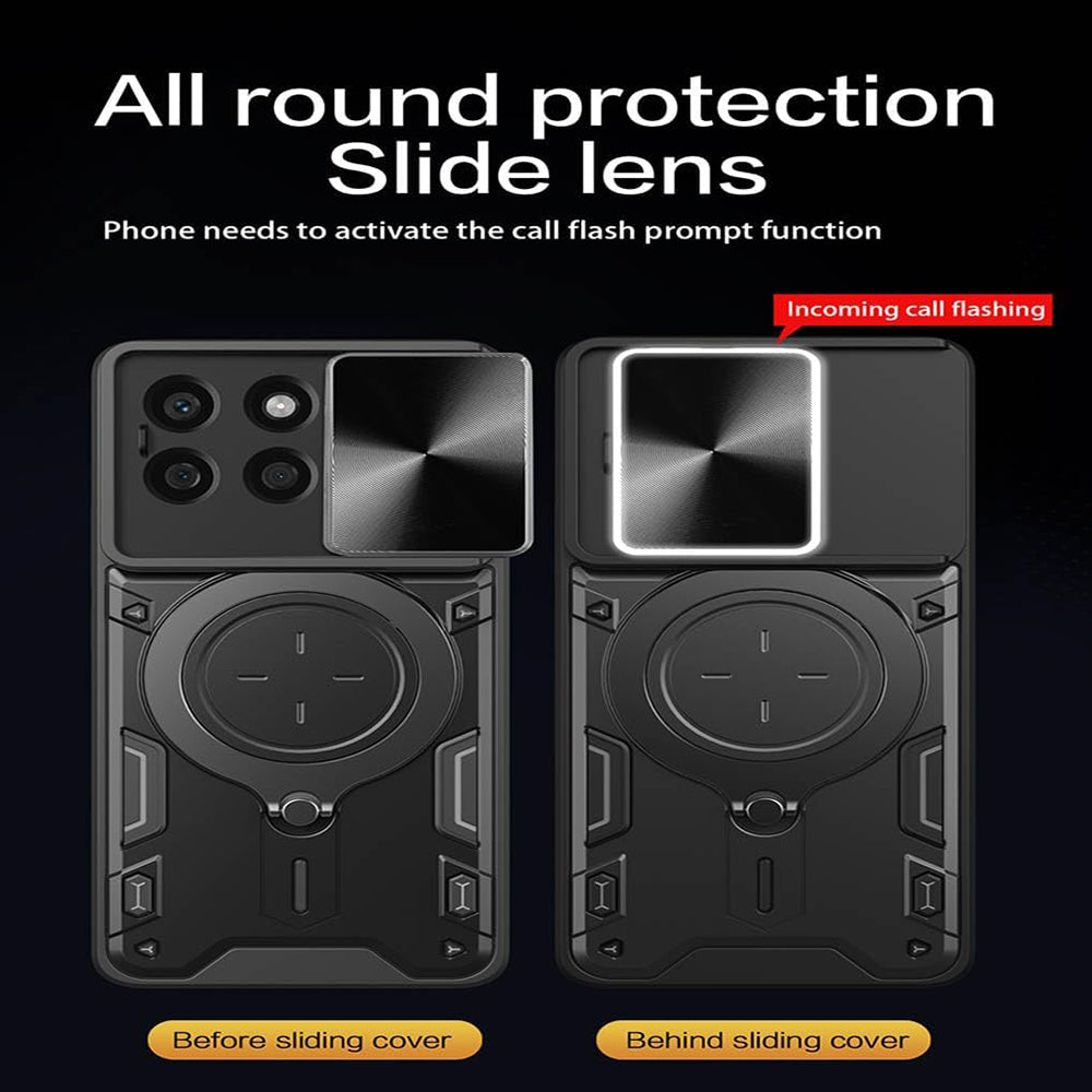 Θήκη για Honor X8c, Techsuit, CamGuard Pro, Μωβ