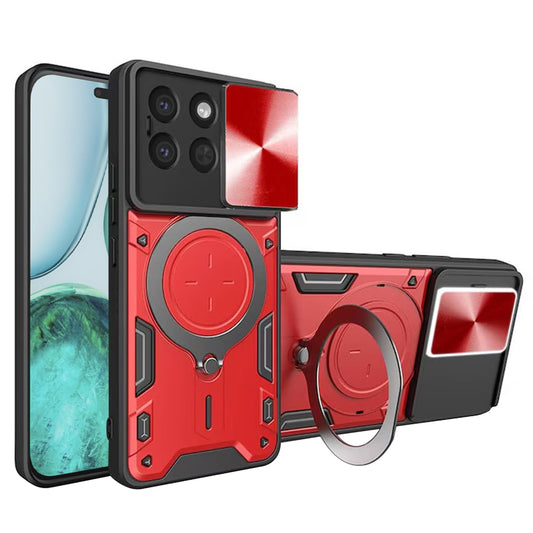 Θήκη για Honor X8c, Techsuit, CamGuard Pro, Κόκκινο