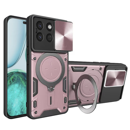 Θήκη για Honor X8c, Techsuit, CamGuard Pro, Ροζ Χρυσό
