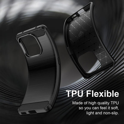 Θήκη για Honor X8d, Techsuit, Carbon, Μαύρο