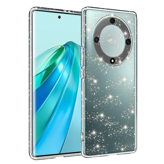 Θήκη για Honor X9a, Techsuit, SparkleSkin, Διαφανής