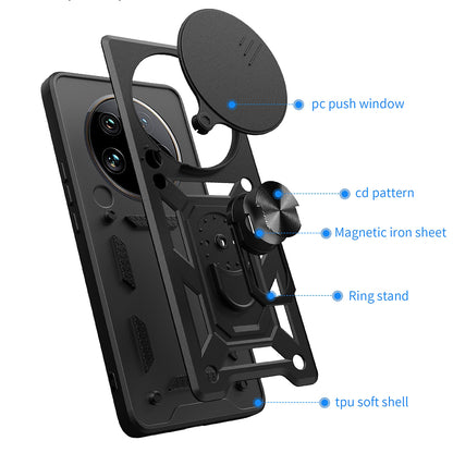 Θήκη για Honor X9c / Magic7 Lite, Techsuit, CamShield, Μπλε