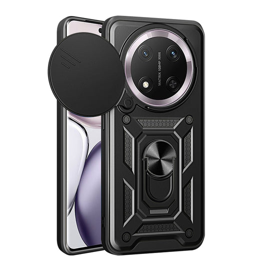 Θήκη για Honor X9c / Magic7 Lite, Techsuit, CamShield, Μαύρο