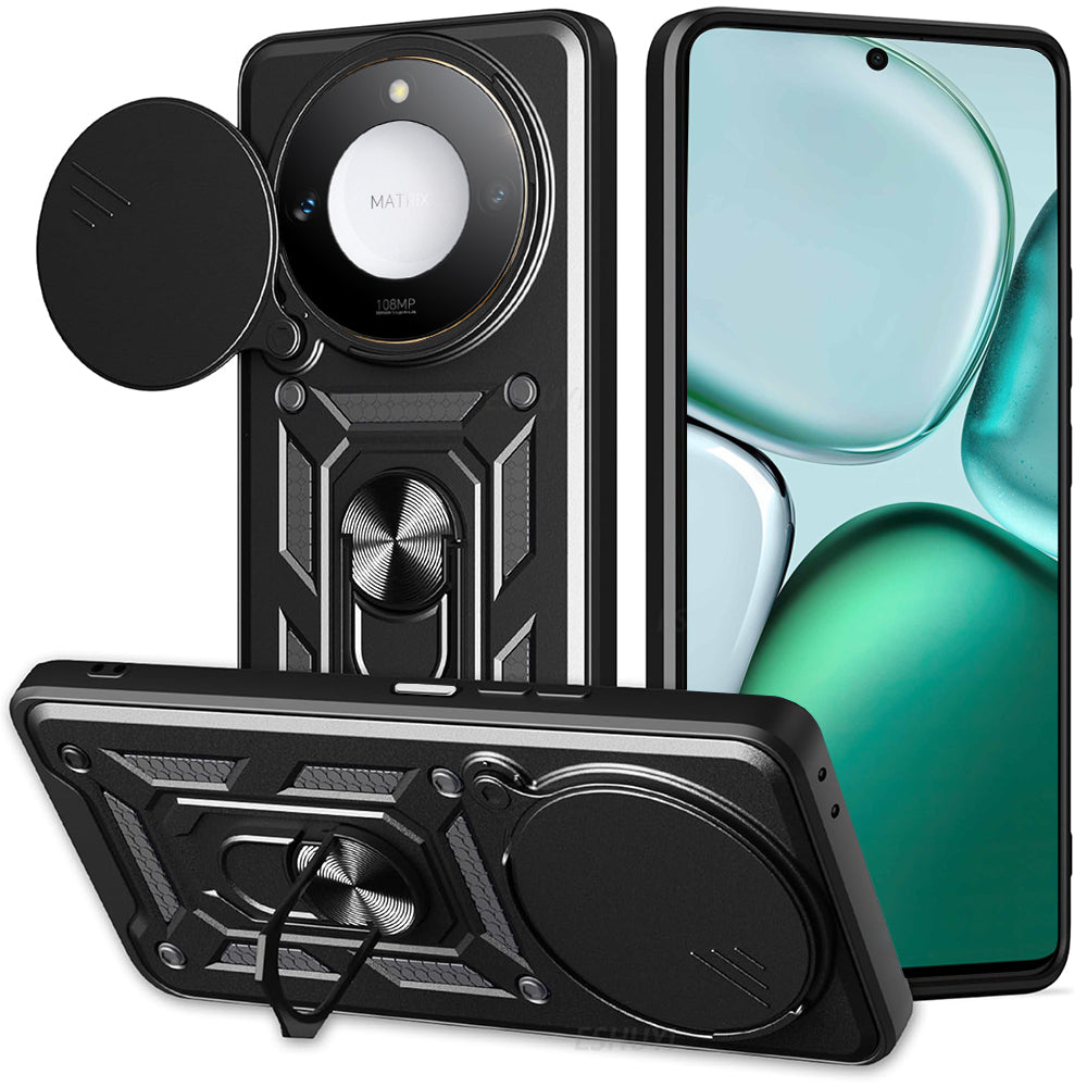 Θήκη για Honor X9c Smart, Techsuit, CamShield, Μαύρο
