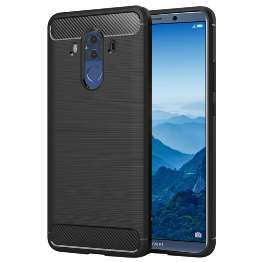 Θήκη για Huawei Mate 10 Pro, Techsuit, Carbon, Μαύρο