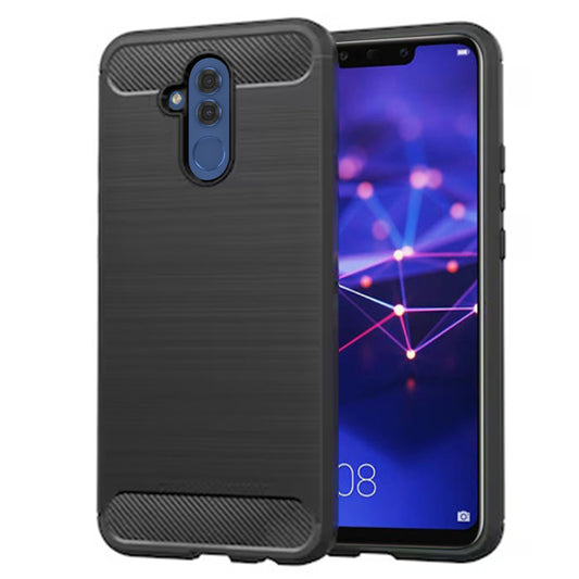Θήκη για Huawei Mate 20 Lite, Techsuit, Carbon, Μαύρο