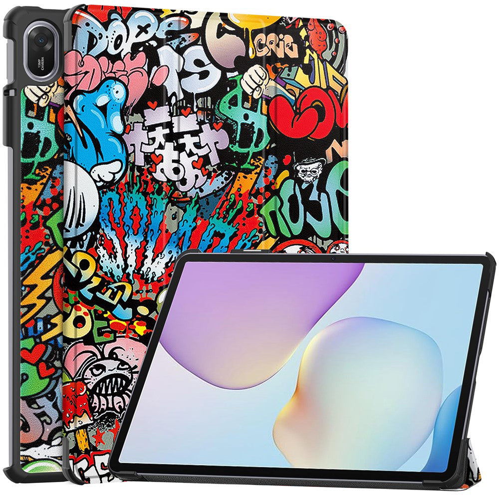 Θήκη για Huawei MatePad 11.5 (2025), Techsuit, FoldPro Urban Vibe, Πολύχρωμη